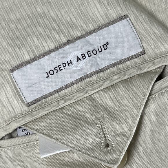 Joseph Abboud Utility Blazer Jacket Mens XL Khaki Unstructured Cotton Adjustable - Picture 6 of 16